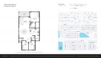 Unit 8634 Via Reale # 75U floor plan